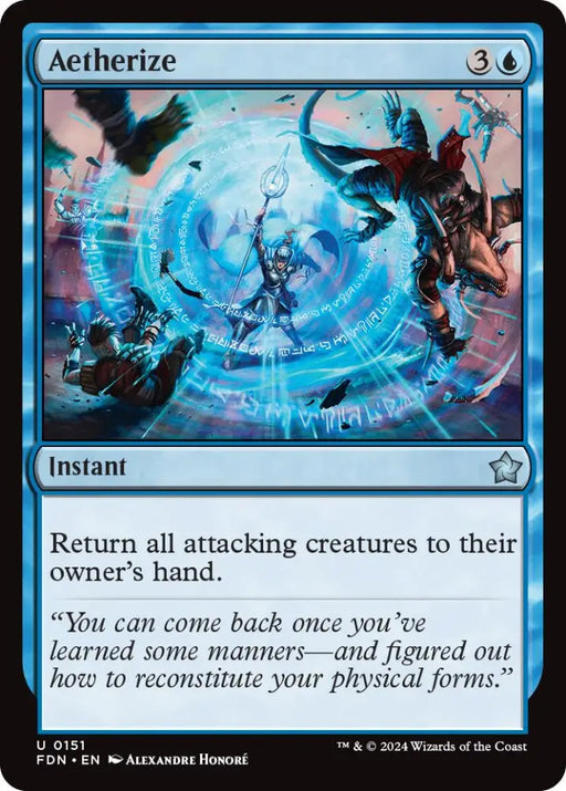 Aetherize [Foundations] - MTG Single
