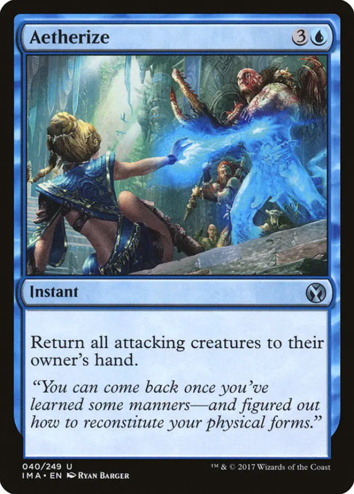 Aetherize [Iconic Masters] - MTG Single