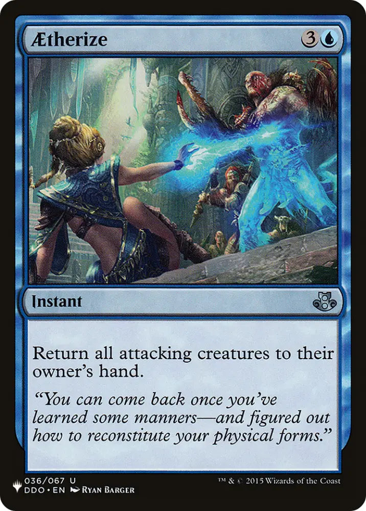 Aetherize [The List] - MTG Single