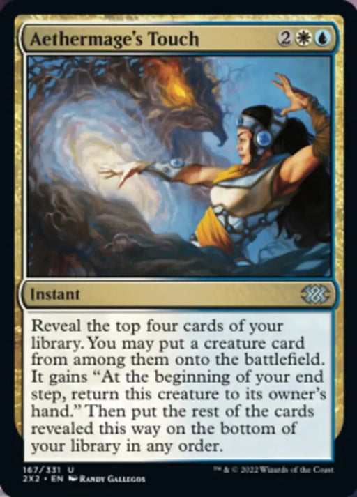 Aethermage’s Touch [Double Masters 2022] - MTG Single