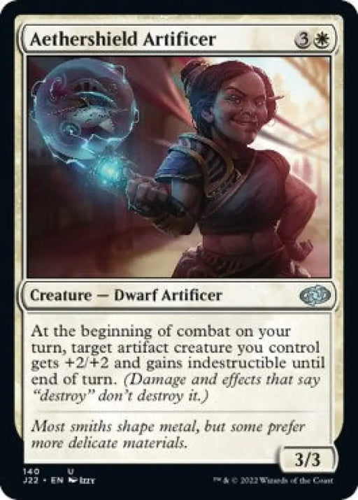 Aethershield Artificer [Jumpstart 2022] - MTG Single