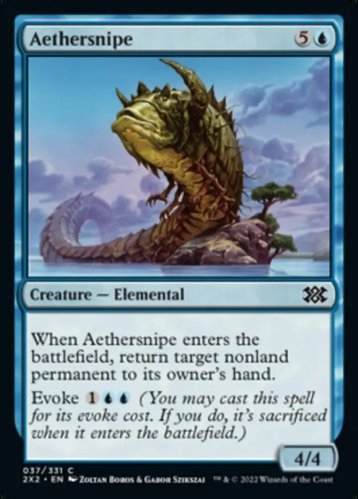 Aethersnipe [Double Masters 2022] - MTG Single