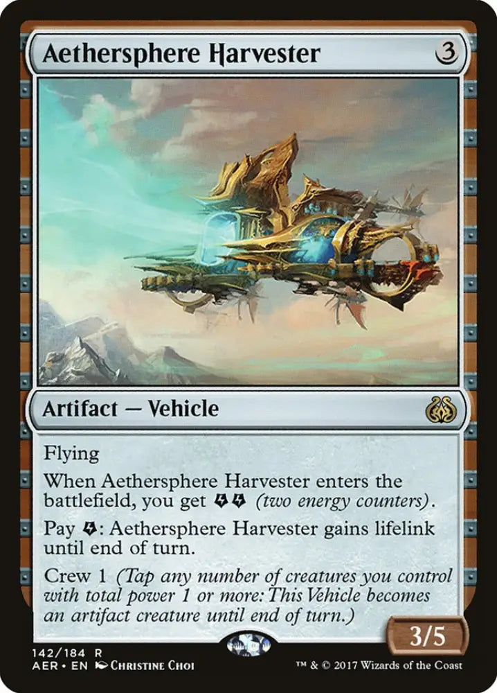 Aethersphere Harvester [Aether Revolt] - MTG Single