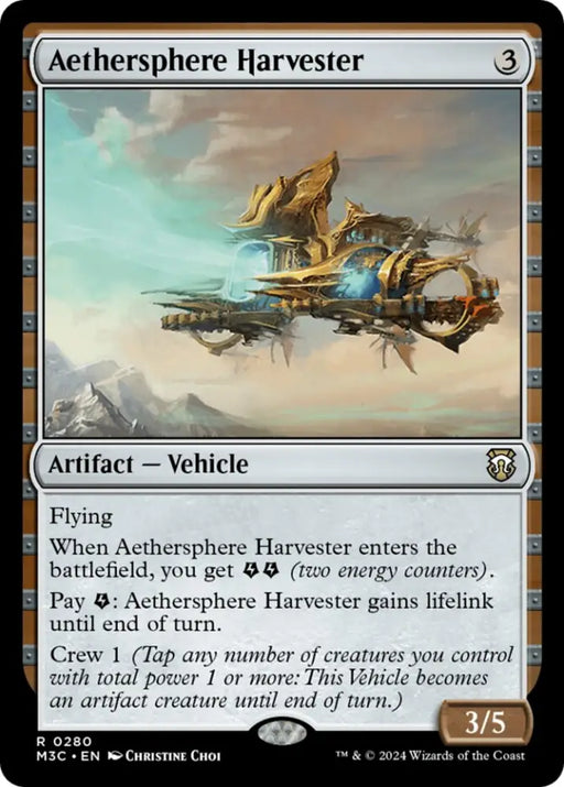 Aethersphere Harvester [Modern Horizons 3 Commander] - MTG Single