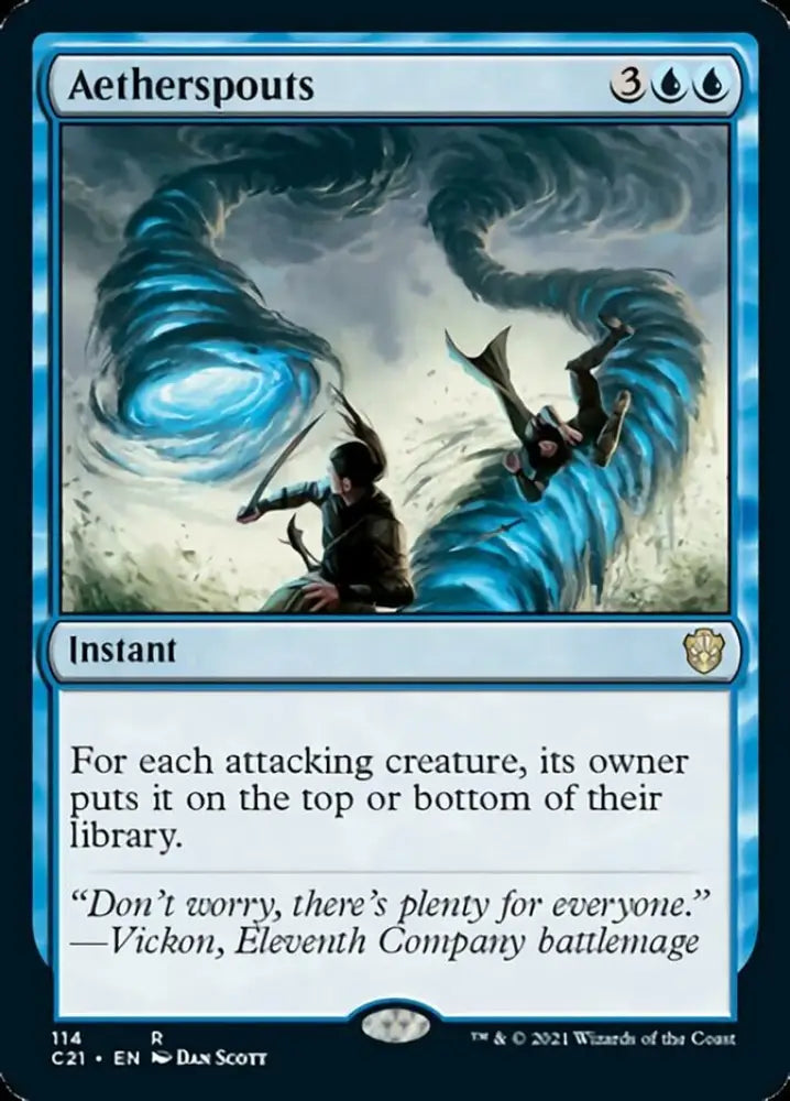 Aetherspouts [Commander 2021] - MTG Single