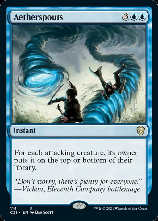 Aetherspouts [Commander 2021] - MTG Single