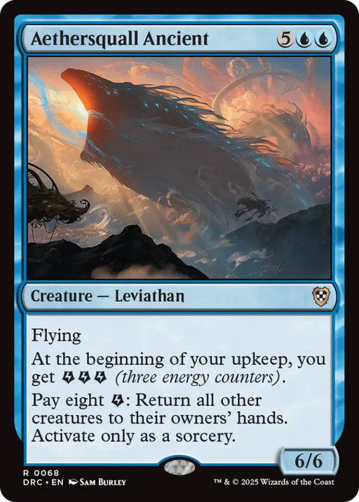 Aethersquall Ancient [Aetherdrift Commander] - MTG Single