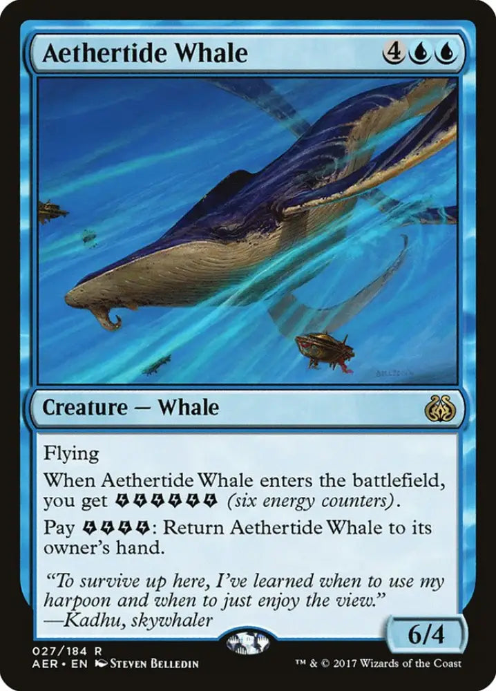Aethertide Whale [Aether Revolt] - MTG Single