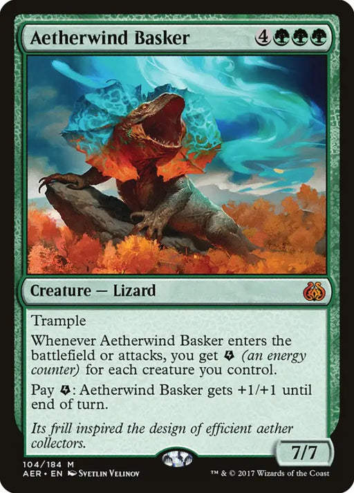 Aetherwind Basker [Aether Revolt] - MTG Single