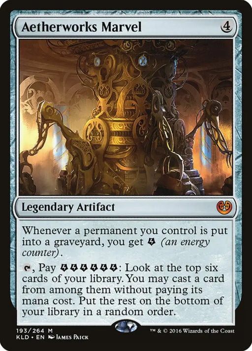 Aetherworks Marvel [Kaladesh] - MTG Single