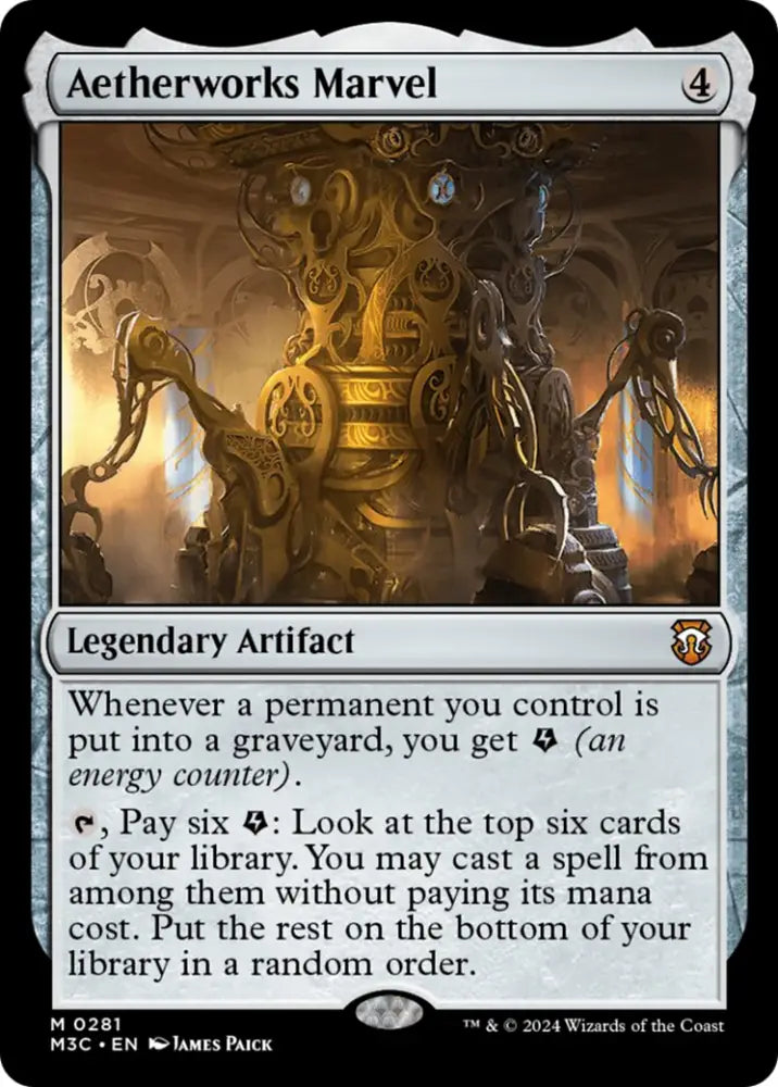 Aetherworks Marvel [Modern Horizons 3 Commander] - MTG Single