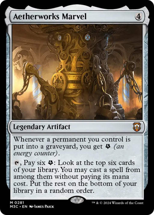 Aetherworks Marvel [Modern Horizons 3 Commander] - MTG Single