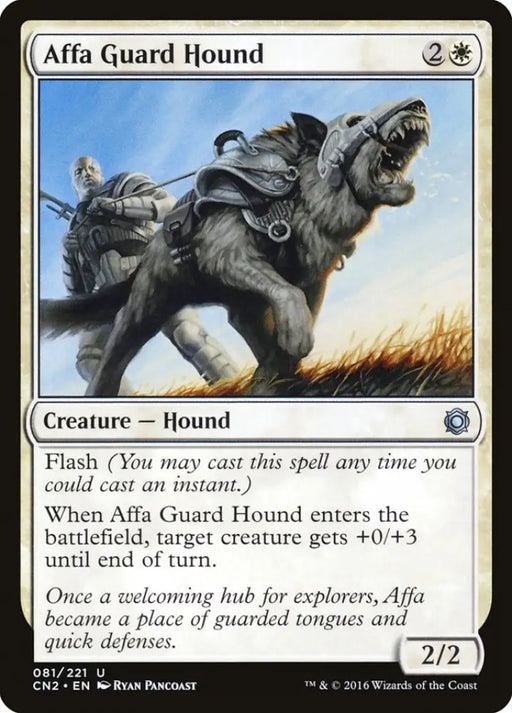 Affa Guard Hound [Conspiracy: Take the Crown] - MTG Single