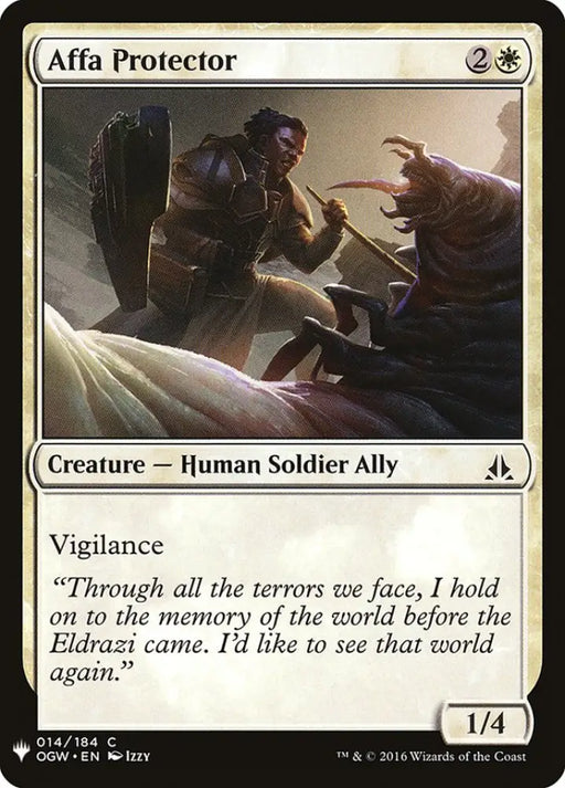 Affa Protector [Mystery Booster] - MTG Single