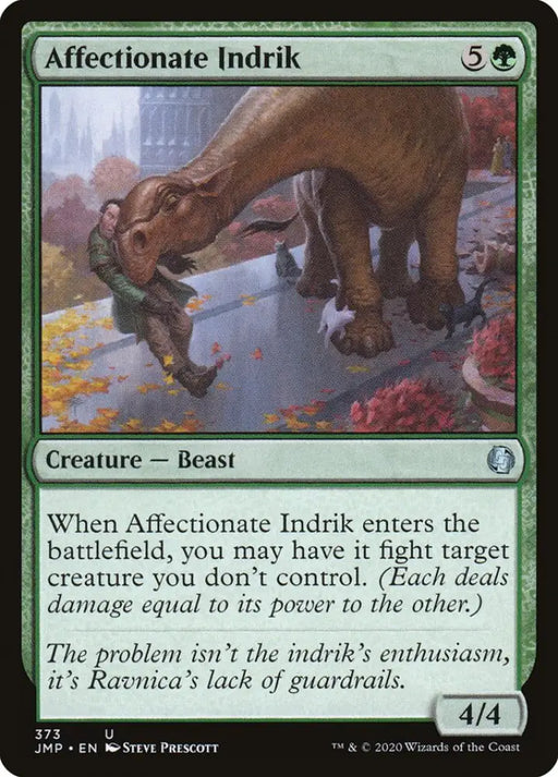 Affectionate Indrik [Jumpstart] - MTG Single