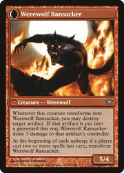 Afflicted Deserter // Werewolf Ransacker [Dark Ascension] - MTG Single