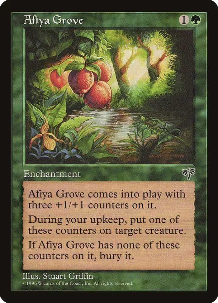 Afiya Grove [Mirage] - MTG Single