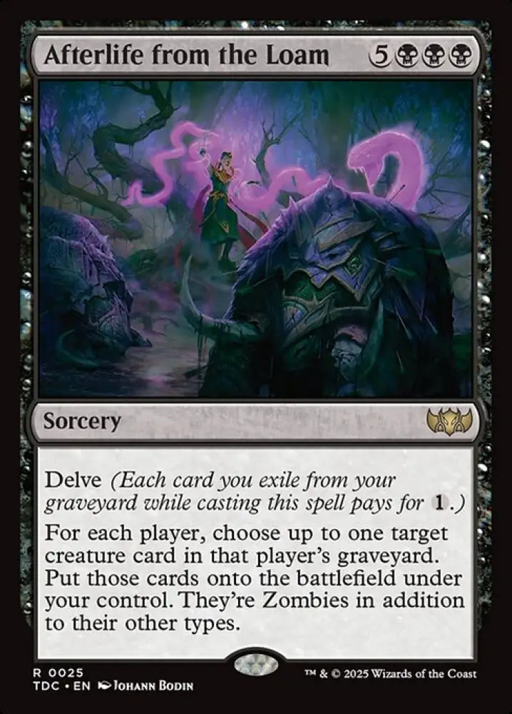 Afterlife from the Loam (25) [Tarkir: Dragonstorm Commander]