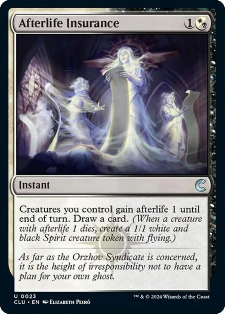 Afterlife Insurance [Ravnica: Clue Edition] - MTG Single