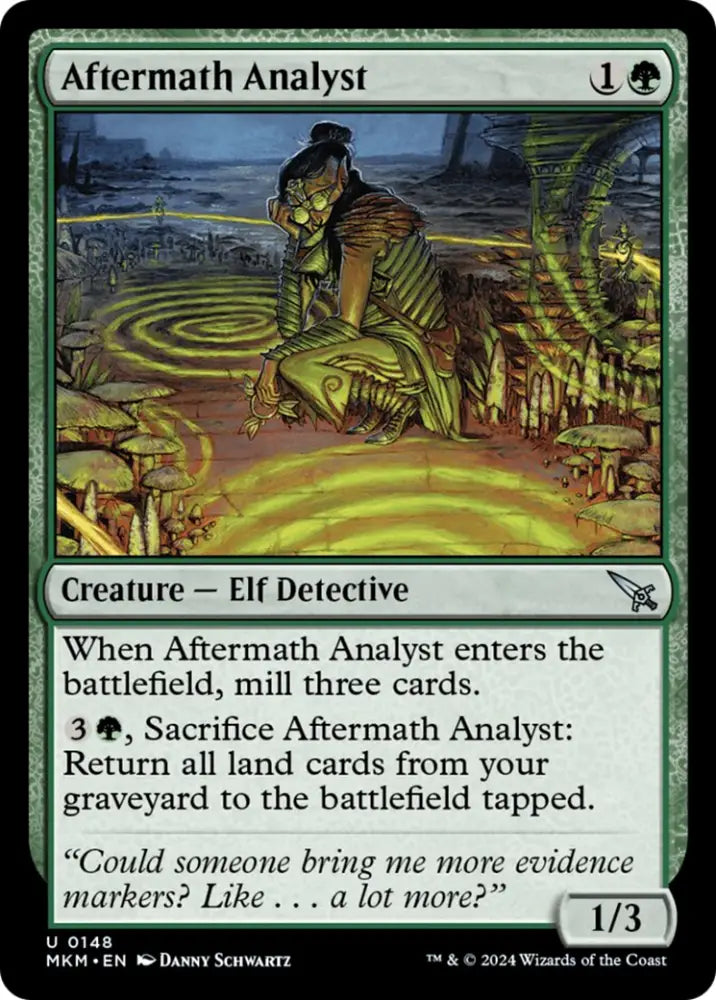 Aftermath Analyst [Murders at Karlov Manor] - MTG Single