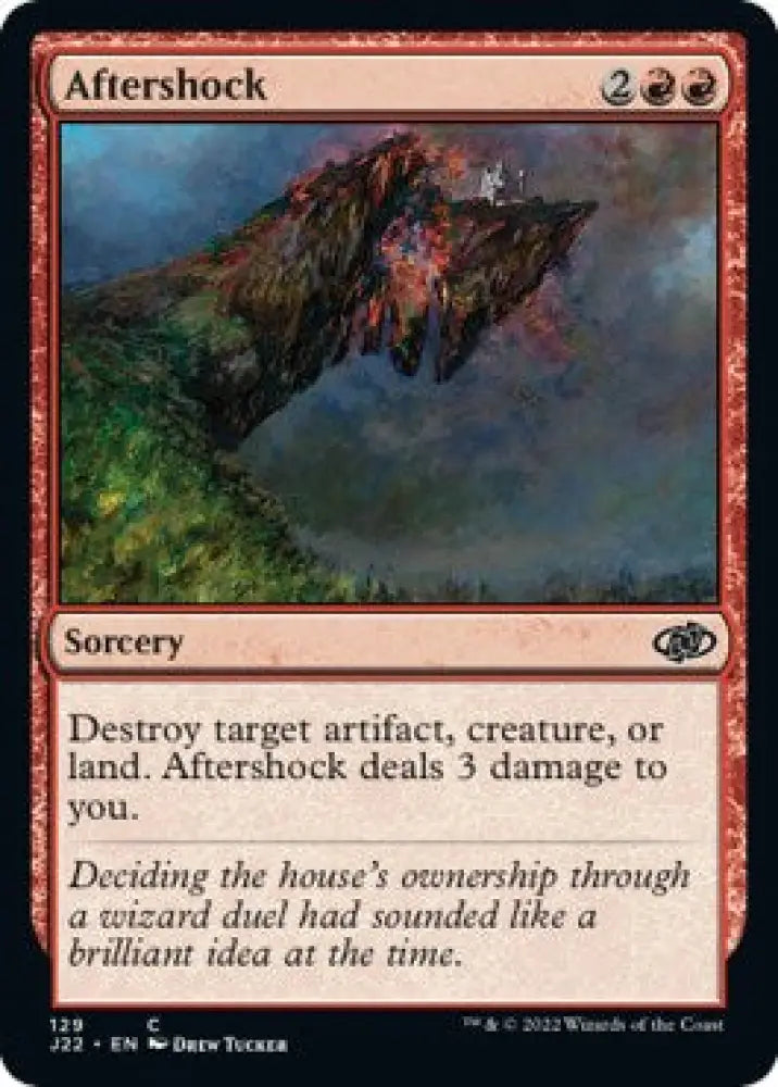 Aftershock [Jumpstart 2022] - MTG Single