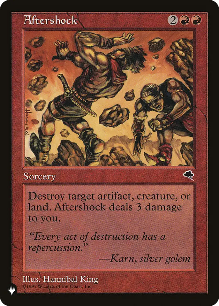 Aftershock [The List] - MTG Single