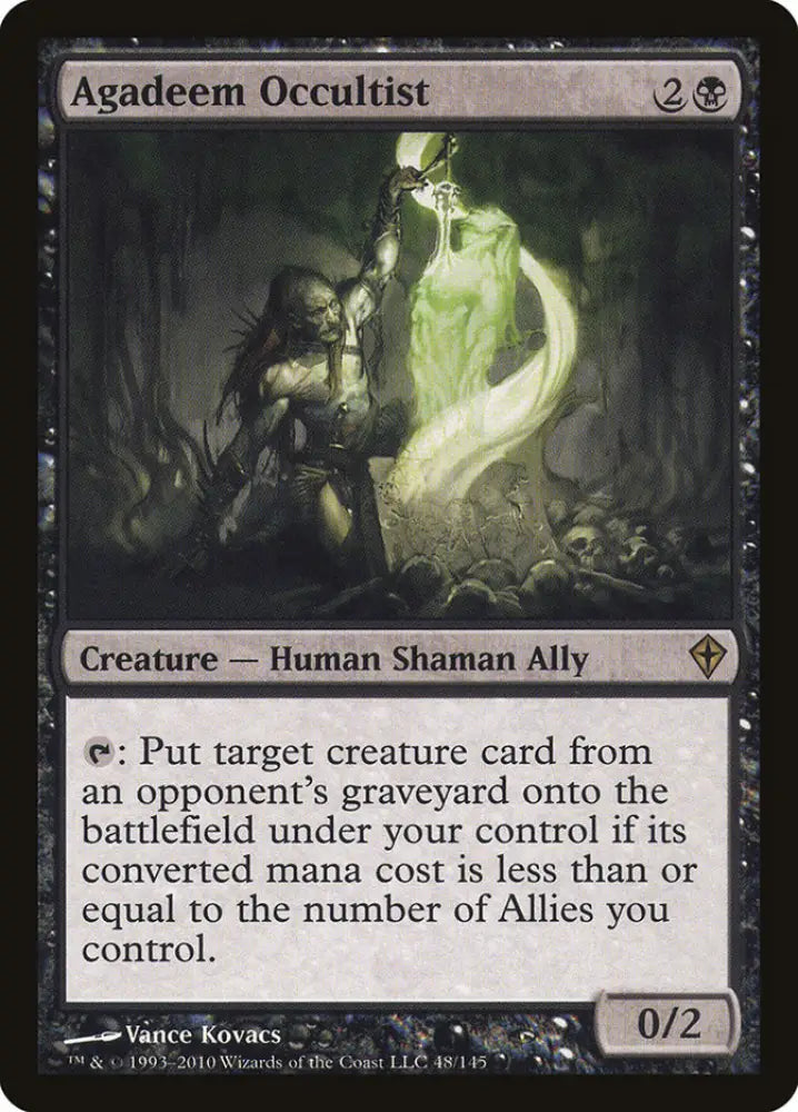 Agadeem Occultist [Worldwake] - MTG Single