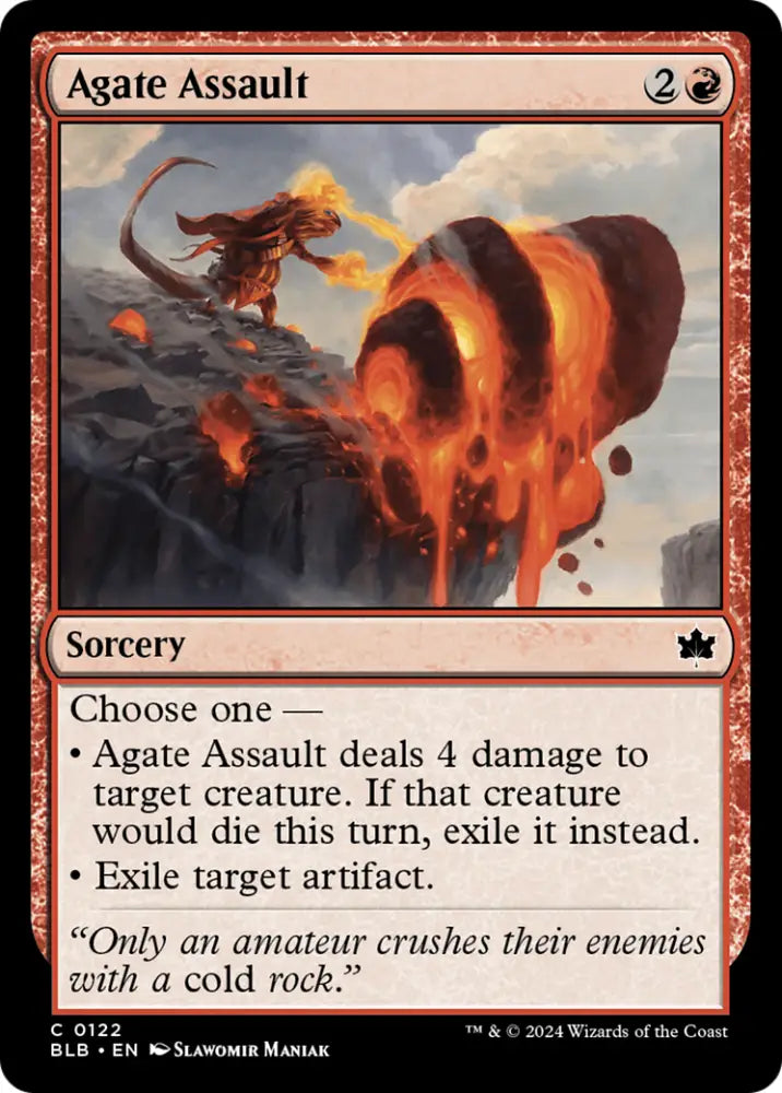 Agate Assault [Bloomburrow] - MTG Single