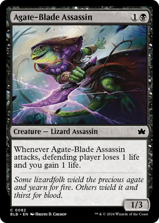Agate-Blade Assassin [Bloomburrow] - MTG Single