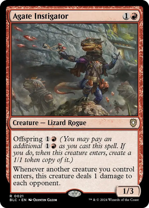 Agate Instigator [Bloomburrow Commander] - MTG Single