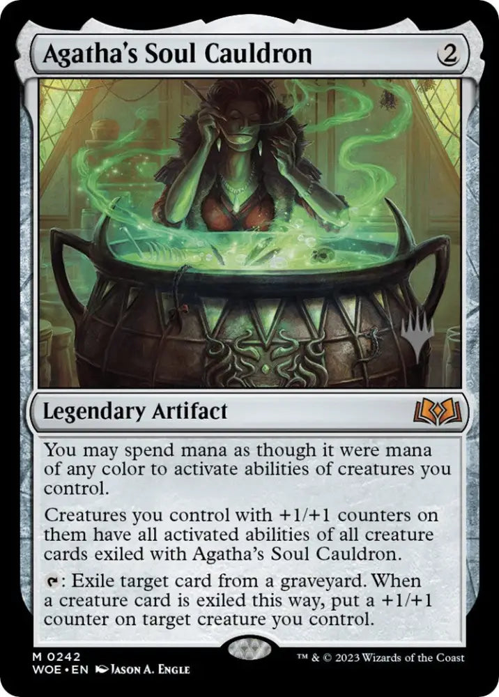 Agatha’s Soul Cauldron (Promo Pack) [Wilds of Eldraine Promos] - MTG Single