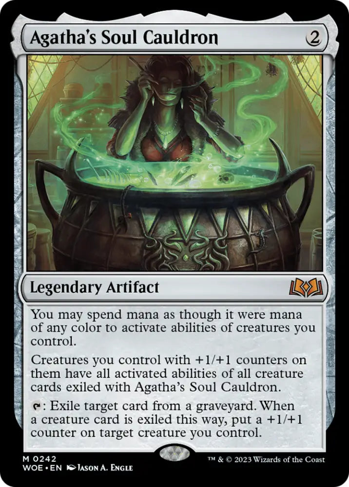 Agatha’s Soul Cauldron [Wilds of Eldraine] - MTG Single