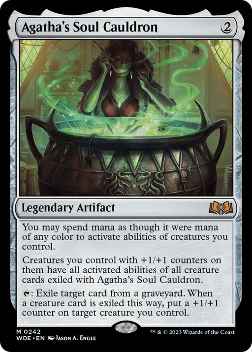 Agatha’s Soul Cauldron [Wilds of Eldraine] - MTG Single