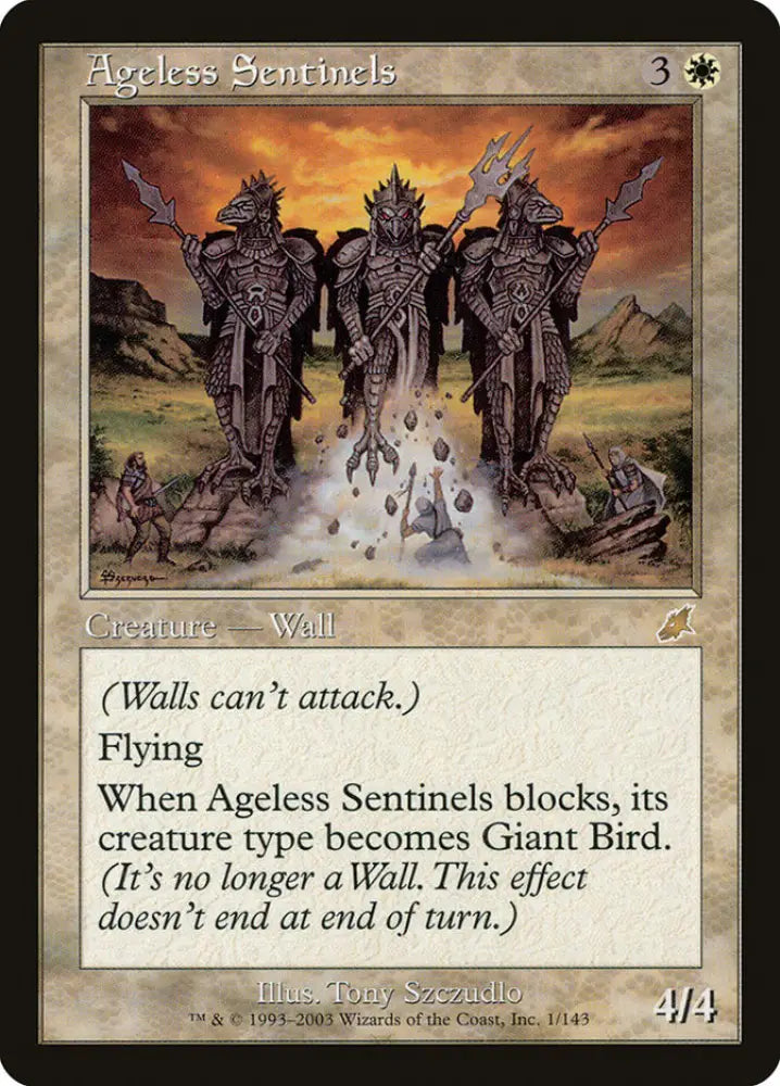 Ageless Sentinels [Scourge] - MTG Single