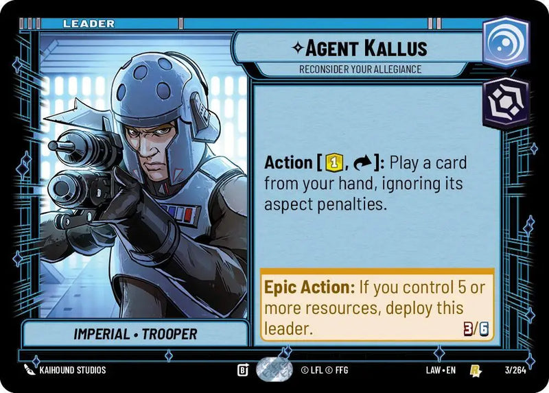 Agent Kallus - Reconsider Your Allegiance (3/264) [A Lawless Time]