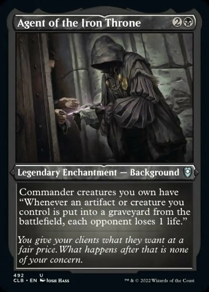 Agent of the Iron Throne (Foil Etched) [Commander Legends: Battle for Baldur’s Gate] - MTG Single