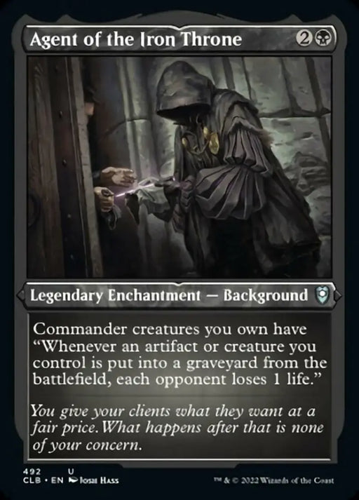 Agent of the Iron Throne (Foil Etched) [Commander Legends: Battle for Baldur’s Gate] - MTG Single