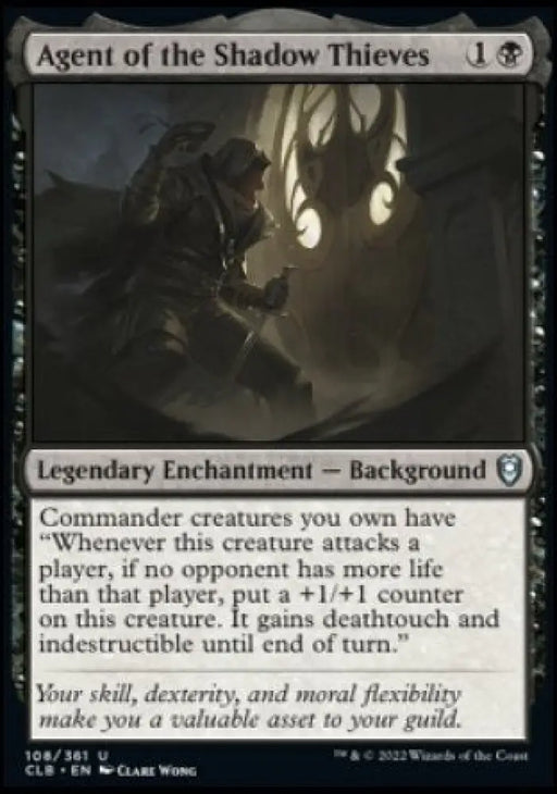 Agent of the Shadow Thieves [Commander Legends: Battle for Baldur’s Gate] - MTG Single