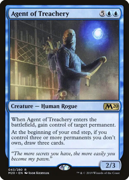 Agent of Treachery [Core Set 2020] - MTG Single