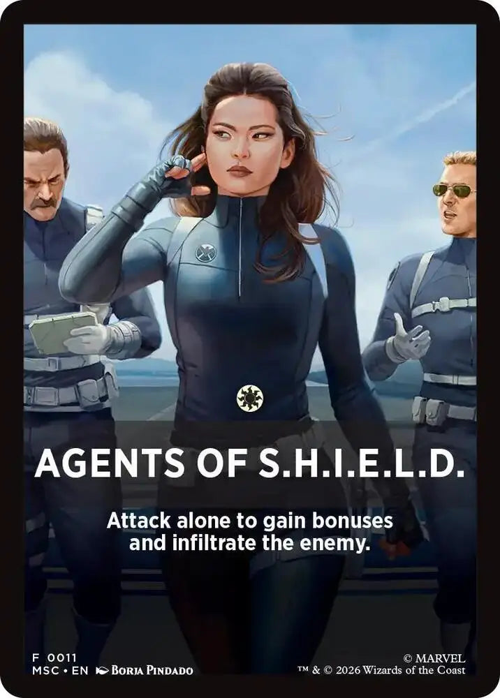 Agents of S.H.I.E.L.D. Theme Card (11) [Marvel Super Heroes Commander]