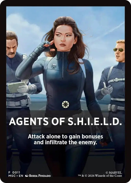 Agents of S.H.I.E.L.D. Theme Card (11) [Marvel Super Heroes Commander]