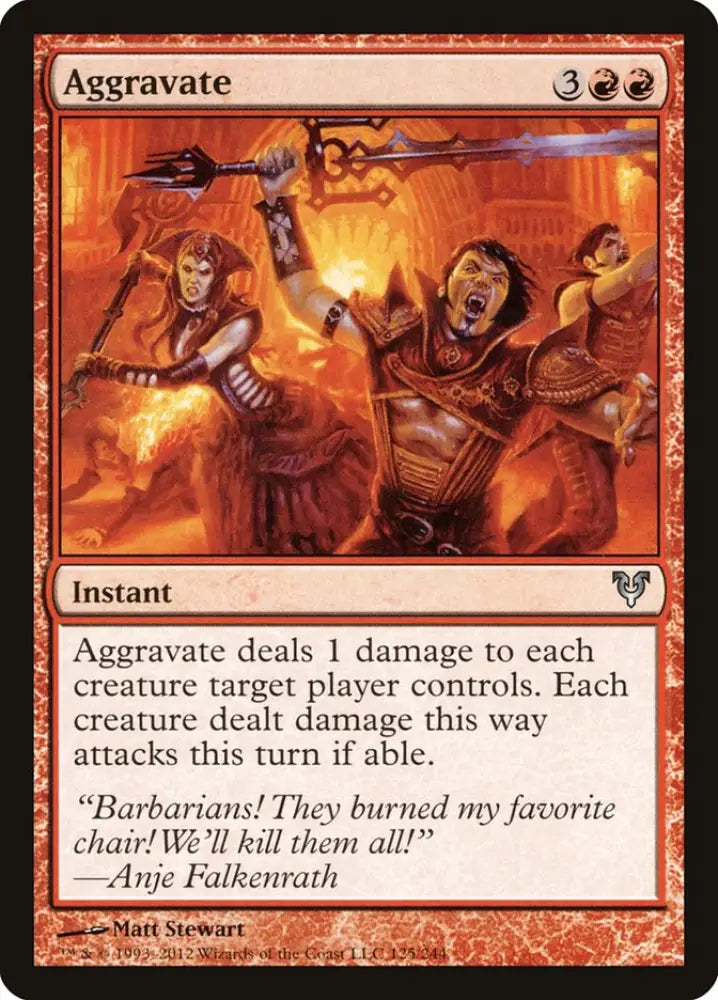 Aggravate [Avacyn Restored] - MTG Single