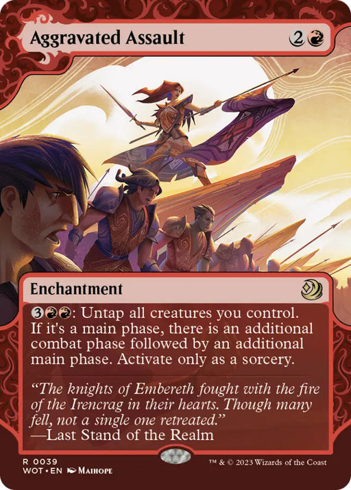 Aggravated Assault [Wilds of Eldraine: Enchanting Tales] - MTG Single