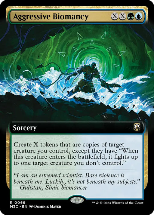Aggressive Biomancy (Extended Art) [Modern Horizons 3 Commander] - MTG Single
