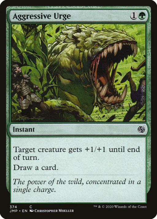 Aggressive Urge [Jumpstart] - MTG Single