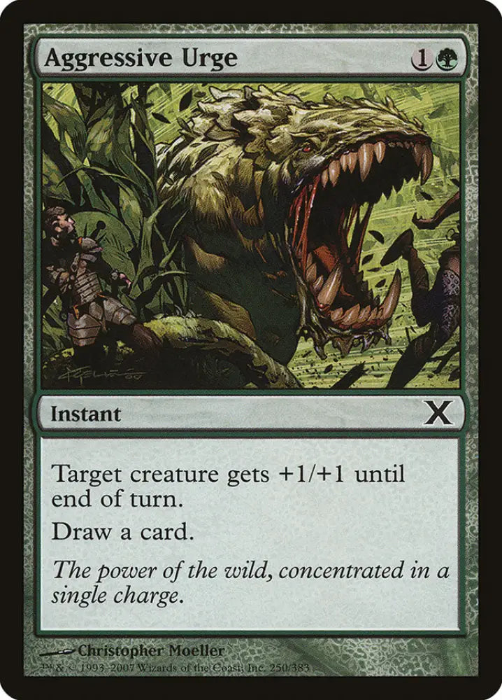 Aggressive Urge [Tenth Edition] - MTG Single
