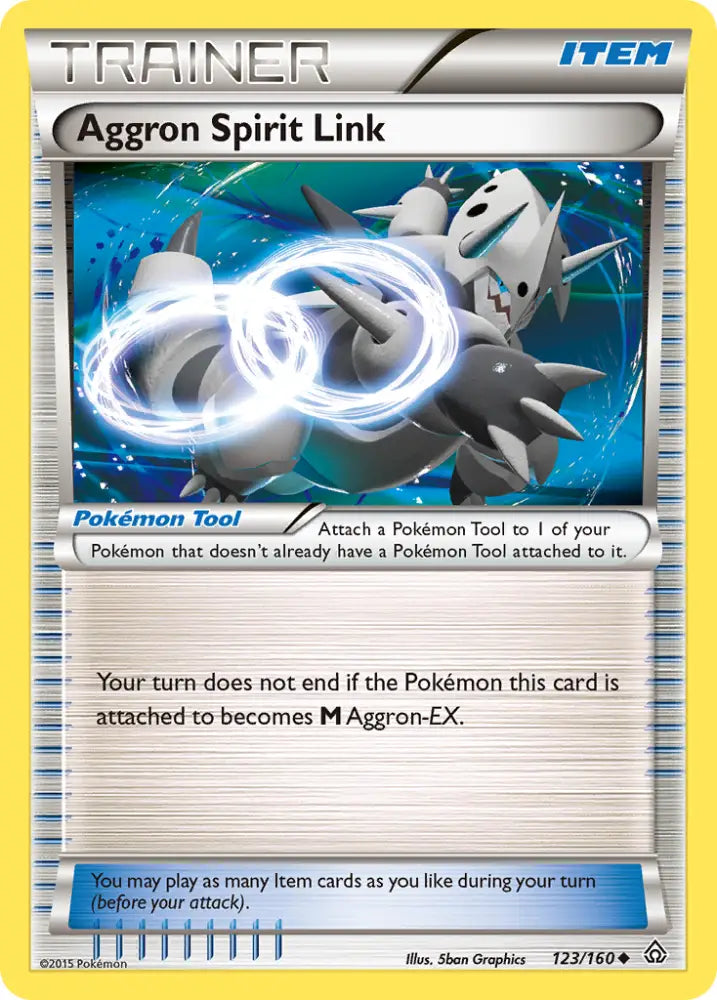 Aggron Spirit Link (123/160) [XY: Primal Clash] - Pokemon Single