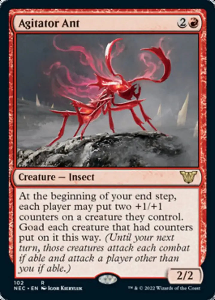Agitator Ant [Kamigawa: Neon Dynasty Commander] - MTG Single