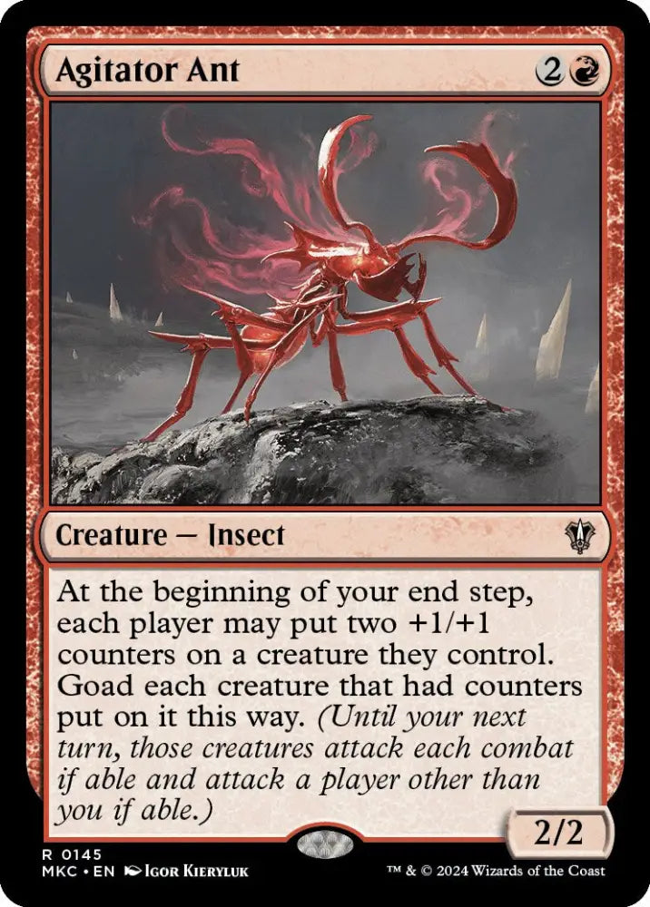 Agitator Ant [Murders at Karlov Manor Commander] - MTG Single
