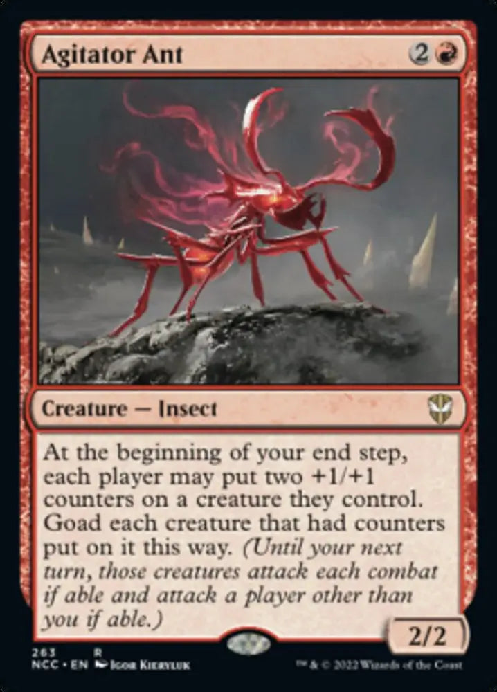Agitator Ant [Streets of New Capenna Commander] - MTG Single